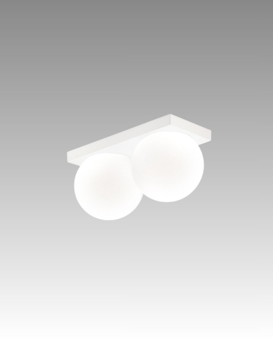 Plafoniera Dot 8378 Bianco - Perenz