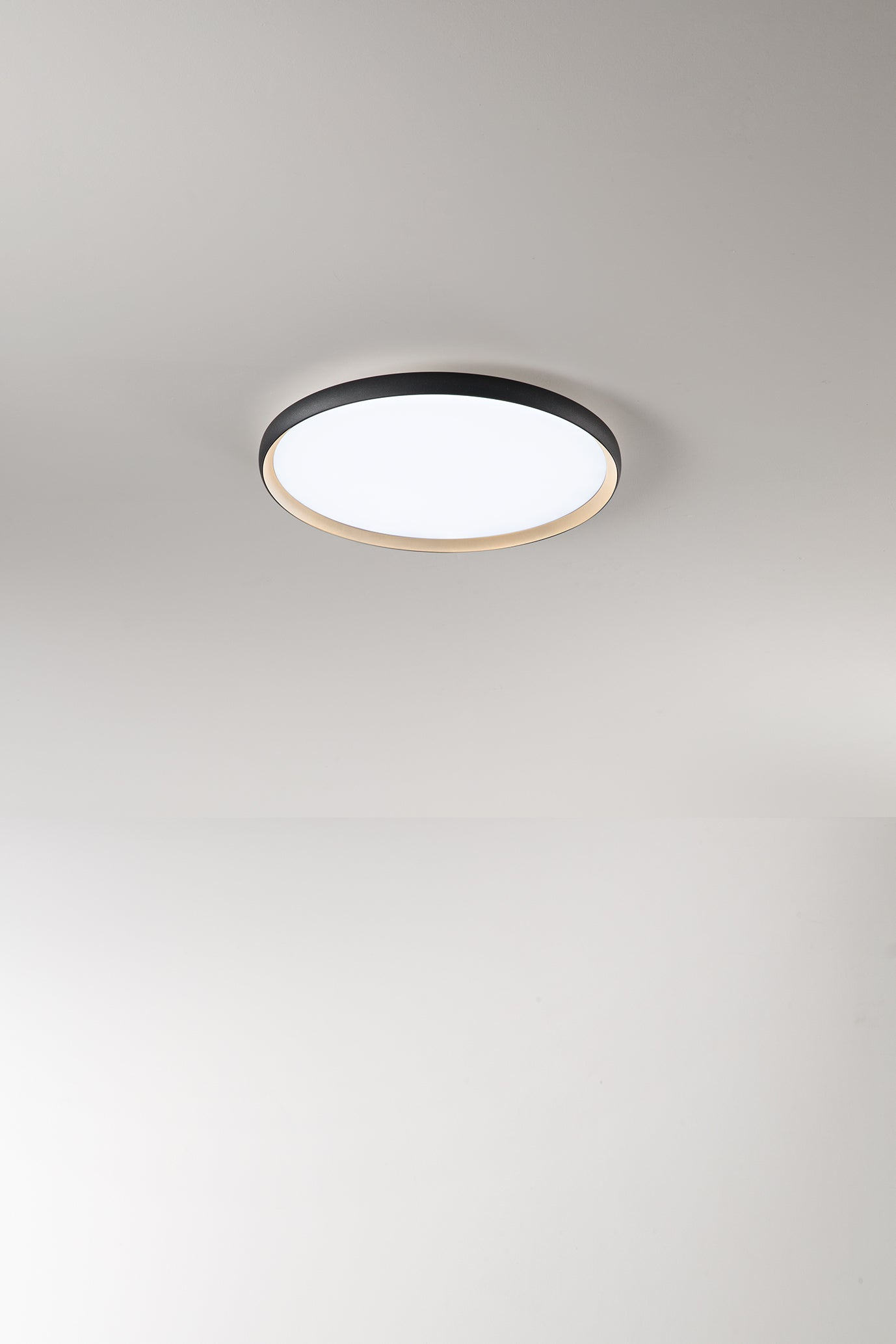 Plafoniera Perenz Halo 8386 Nero/Oro