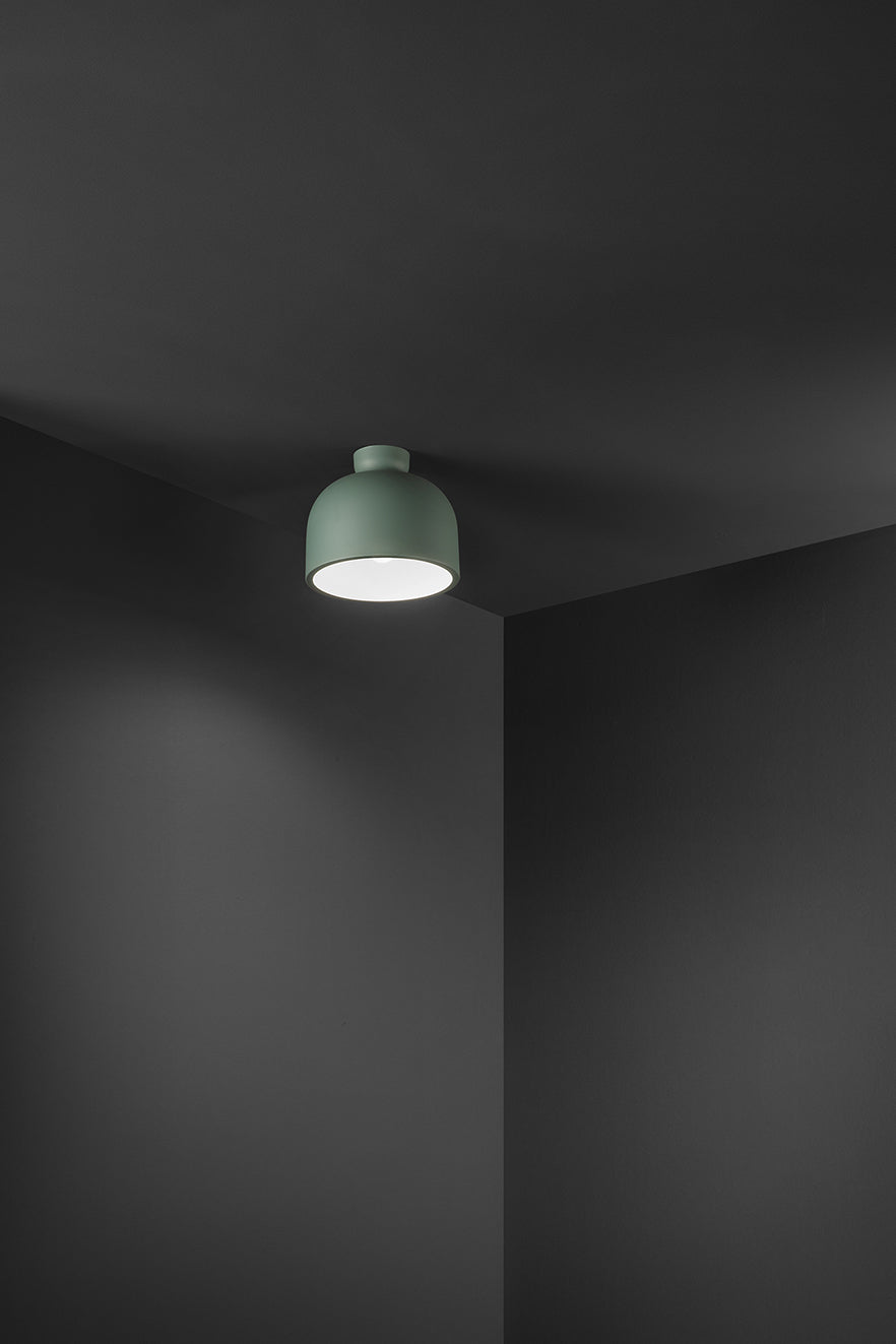 Plafoniera Perenz Yelmo 8398 Verde/Bianco