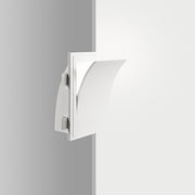 Faretto in gesso ad incasso a scomparsa tinteggiabile grande doppio E14 - Isyluce GYPSOS 842
