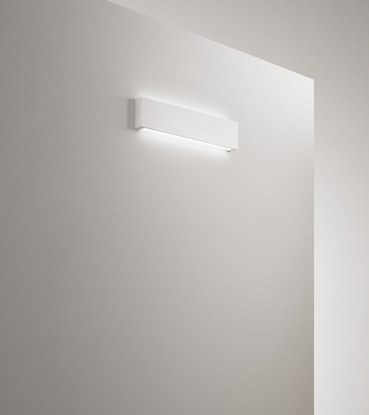 Applique Perenz Wall 8422 B LC bianco in gesso verniciabile