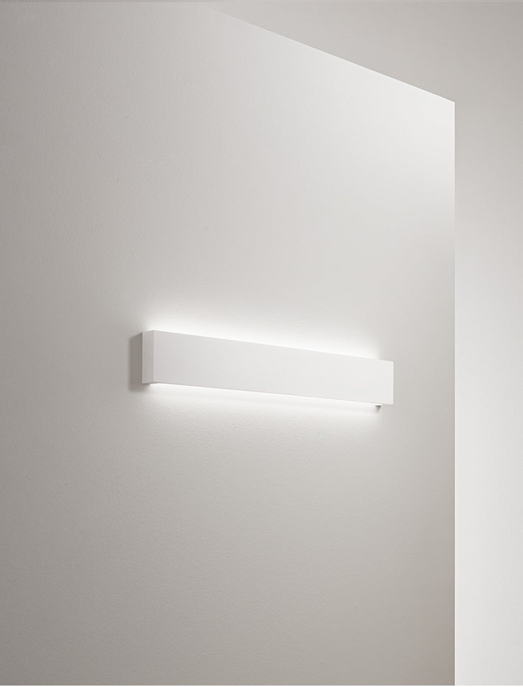 Applique Perenz Wall 8424 B LC bianco in gesso verniciabile