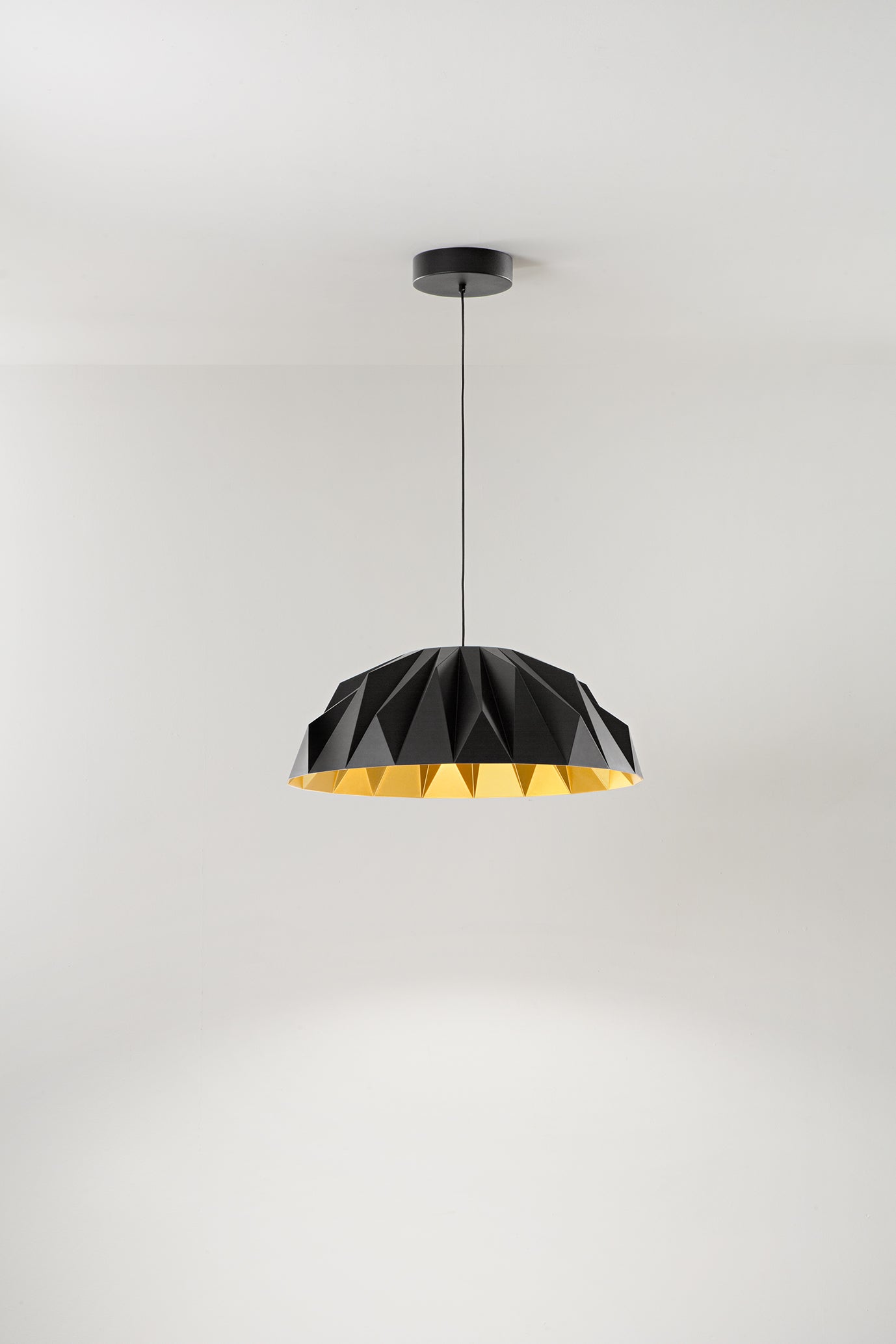 Sospensione Perenz Prisma 8432 Nero/Oro