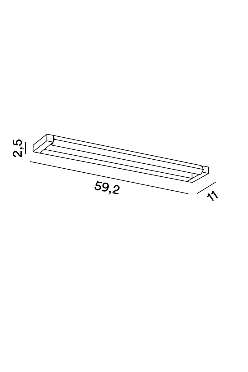 Disegno tecnico Perenz Slim 8452