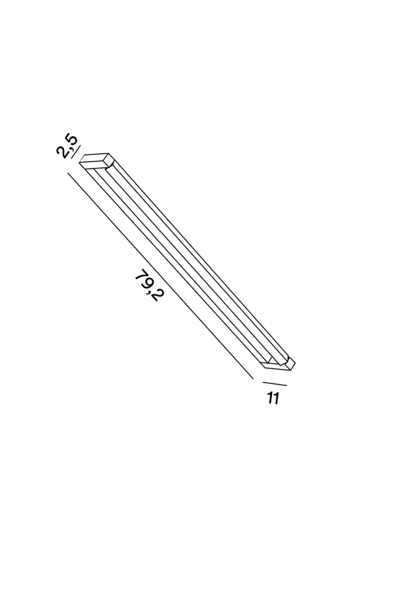 Disegno tecnico Perenz Slim 8454