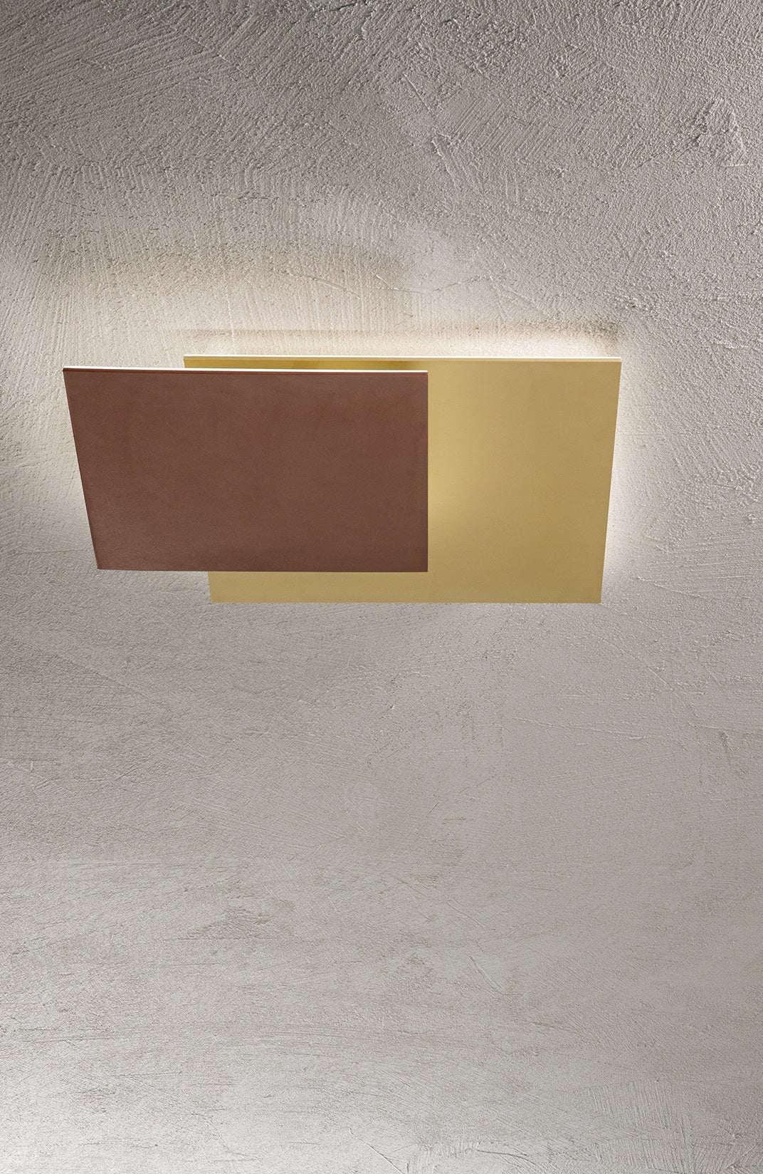 Plafoniera Perenz Post 8458 Marrone/Oro