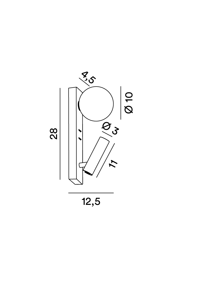 Disegno tecnico Perenz Fog 8484