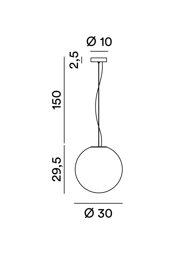 Disegno tecnico Perenz Moon 8496