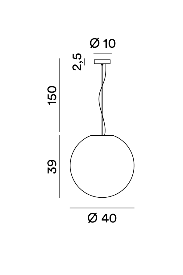 Disegno tecnico Perenz Moon 8498