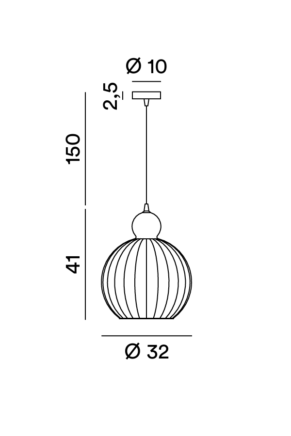 Disegno tecnico Perenz Lia 8502