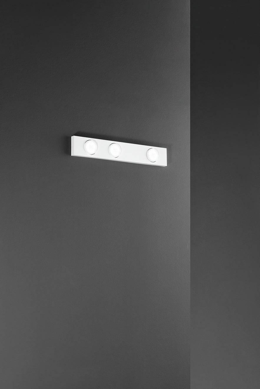 Plafoniera Bottone 8566 Bianco - Perenz