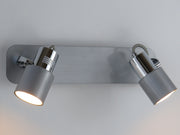 88378 applique lampada da parete soffitto faretti spot orientabili design moderno DIAMANTLUX