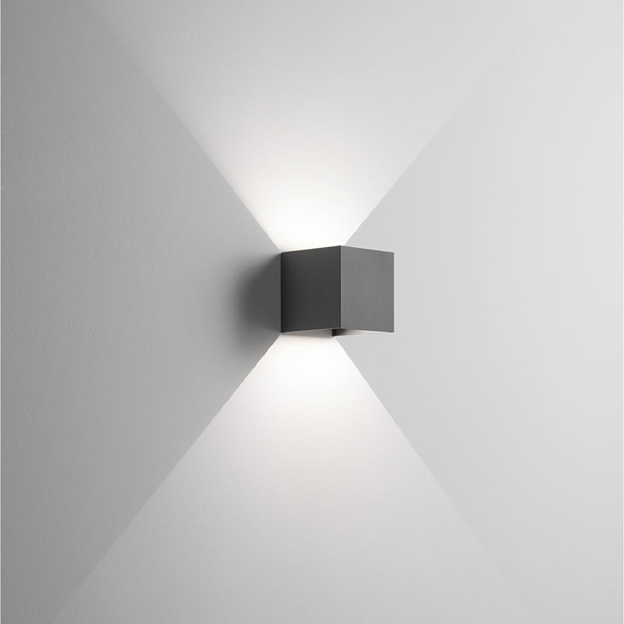 Applique LED da parete Cubo ISYLUCE antracite 6W