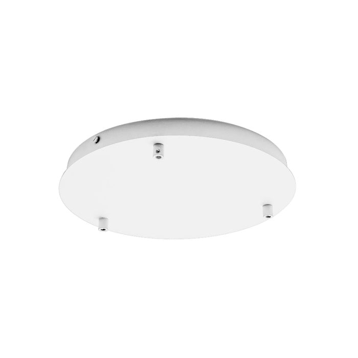 Rosone tondo 3 fori bianco o nero ALICE B T/3 GEA LUCE Diamant Lux
