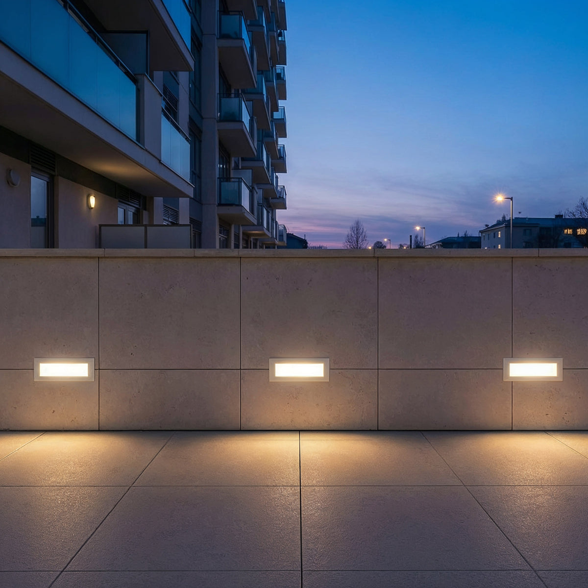 Installazione Segnapasso ARONA 3 Botlighting