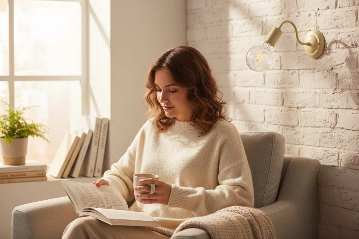 Applique Shabby Chic Metallo Avorio Antichizzato E27 Diamantlux DALIA-A