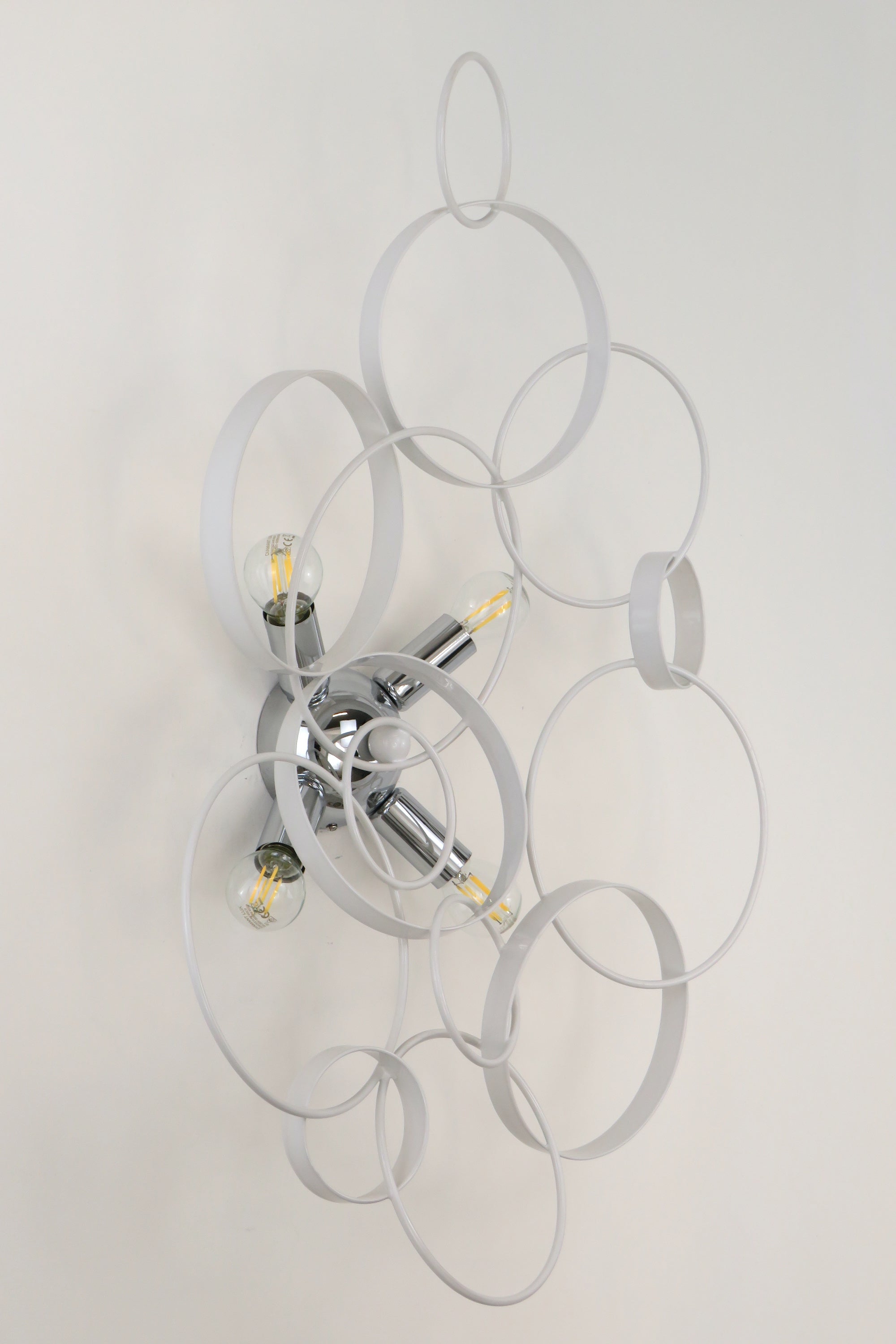plafoniera cerchio led bianca DIAMANTLUX
