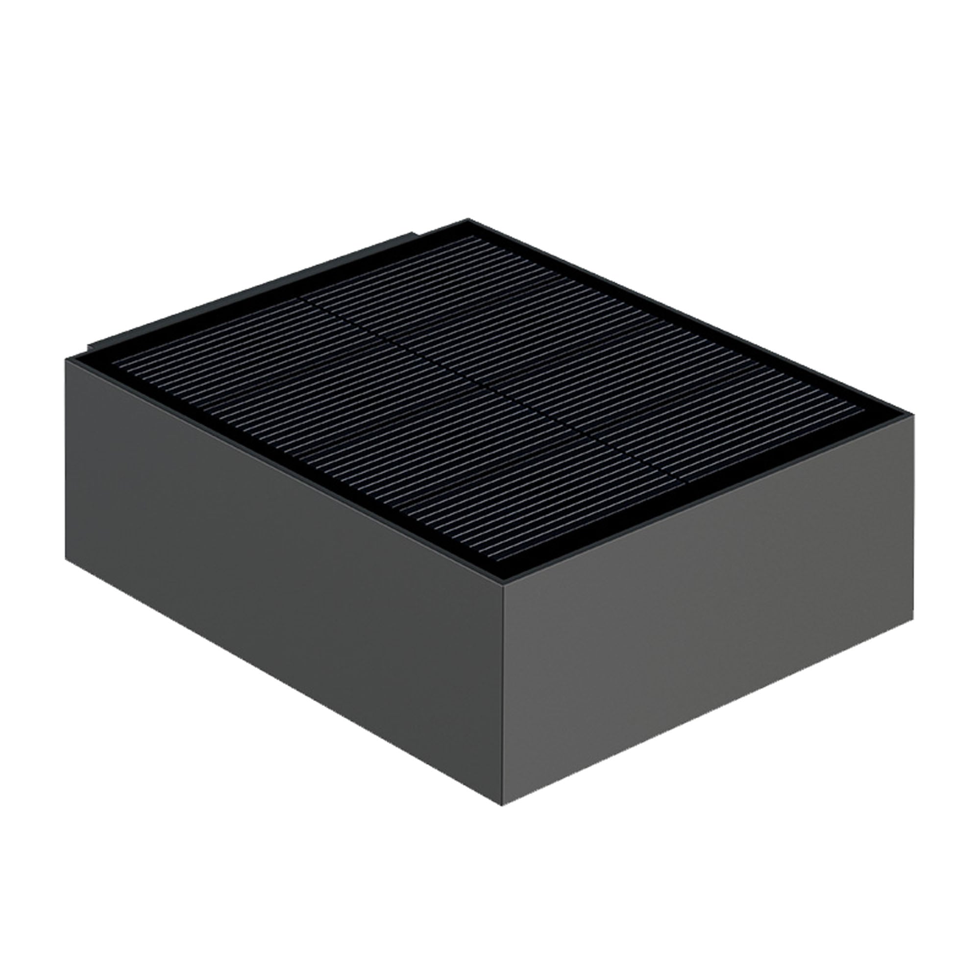 Applique solare da esterno vista laterale - Bot Lighting CLAY