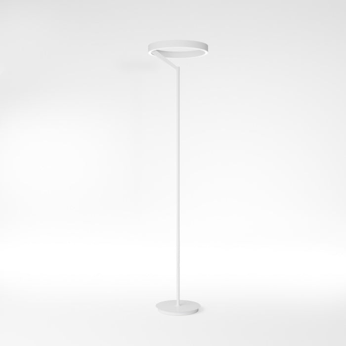 Piantana LED Dimmerabile a Pedale – Gea Luce Criseide PT – Bianco Satinato