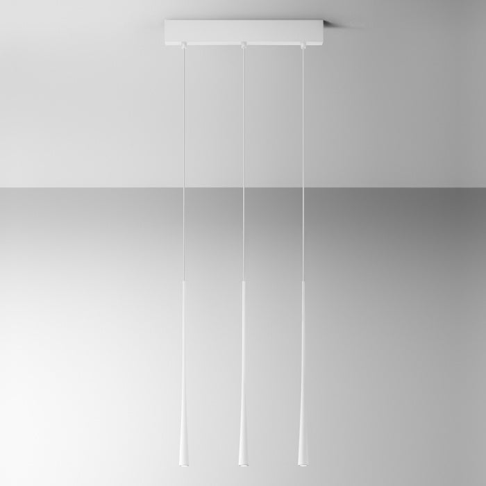 Lampada a Sospensione LED Gea Luce DAFNE S/3P – Bianco Satinato