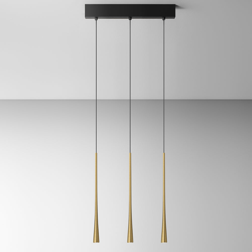 Lampada a Sospensione LED Non Dimmerabile Metalli – Gea Luce DAFNE S/3P