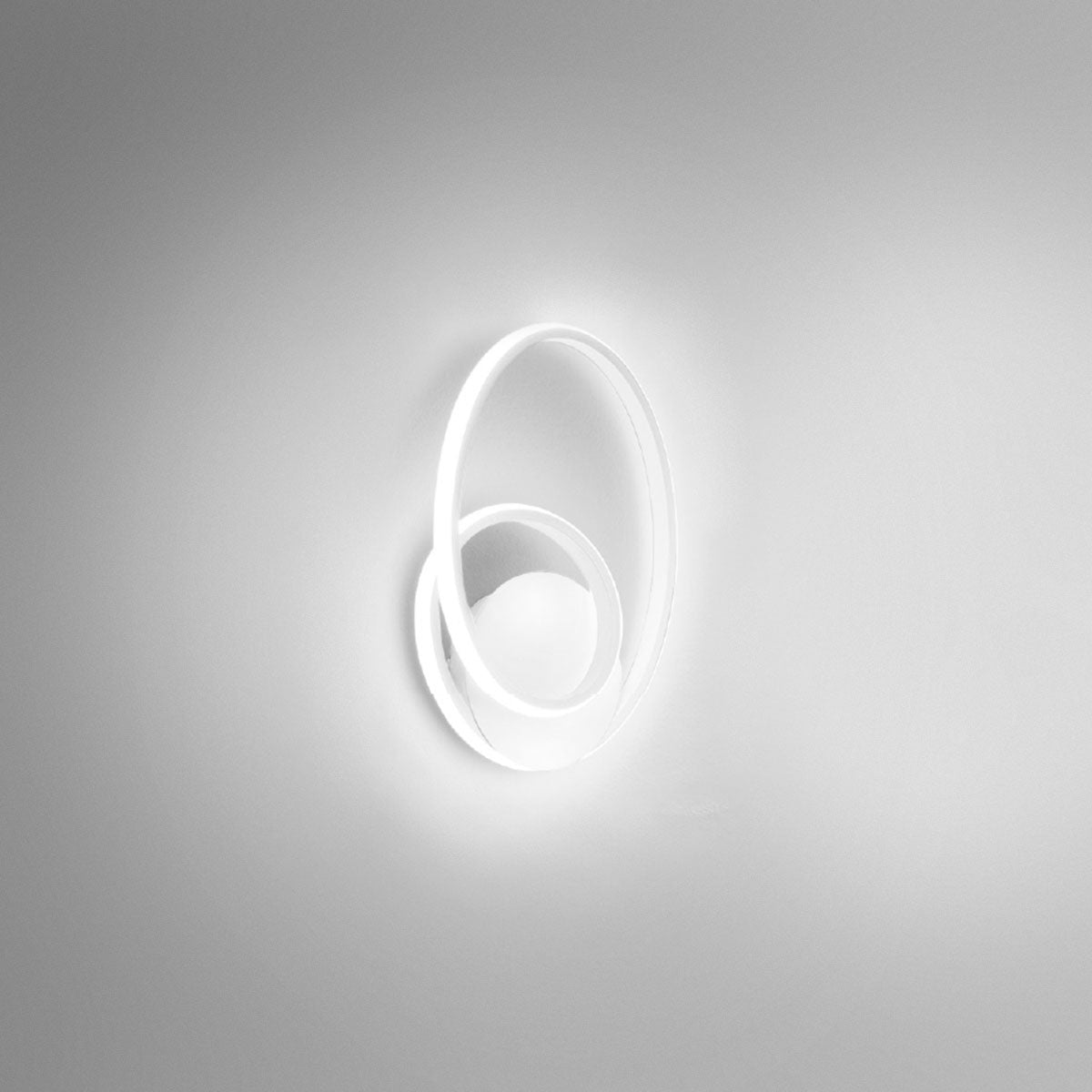 Applique da parete LED bianco Gea Luce DIVA A