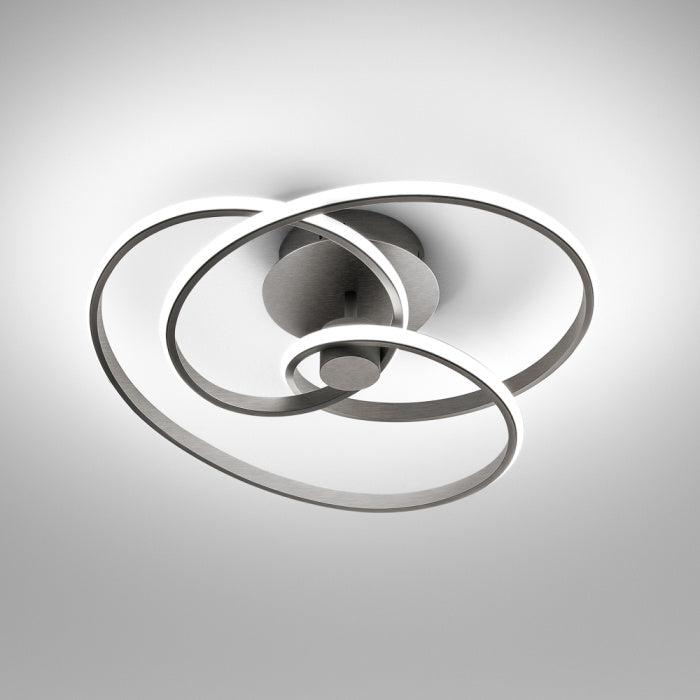 Plafoniera LED Gea Luce DIVA P/P – Titanio