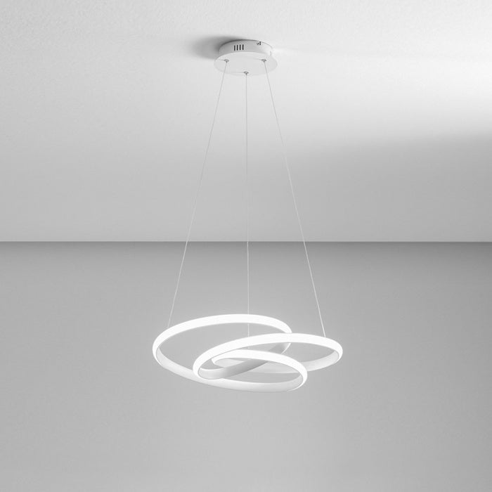Sospensione LED Gea Luce DIVA S/G – Bianco