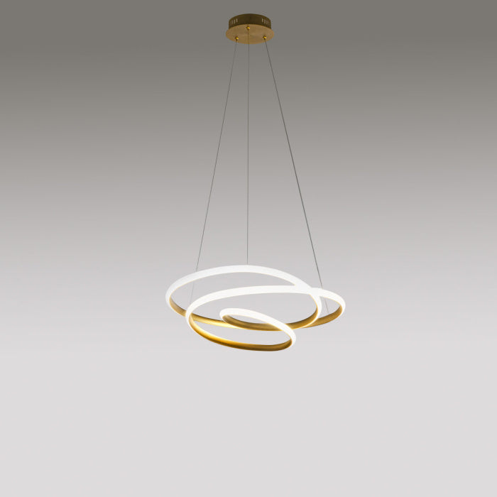 Sospensione LED Gea Luce DIVA S/P – Oro