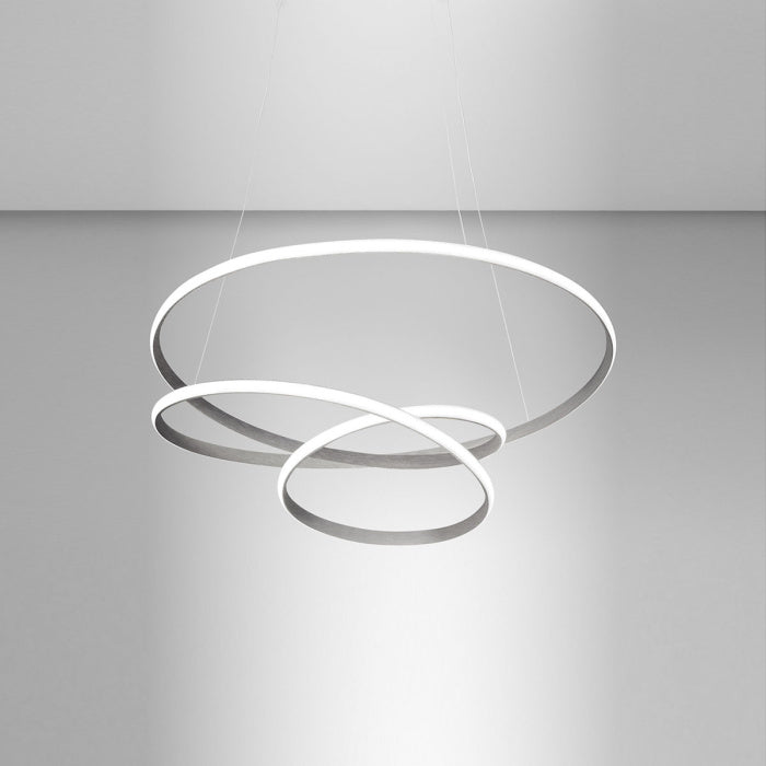 Sospensione LED Gea Luce DIVA S/P – Titanio