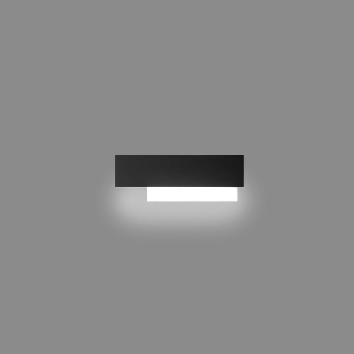 Applique LED Gea Luce DOHA A/P – Nero