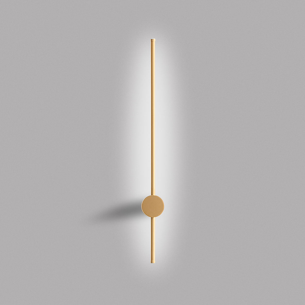 Applique LED Moderna Oro Spazzolato Enila A 80cm - Gea Luce
