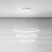 Sospensione a Triplo Anello Concentrico LED – Gea Luce Erika S/3