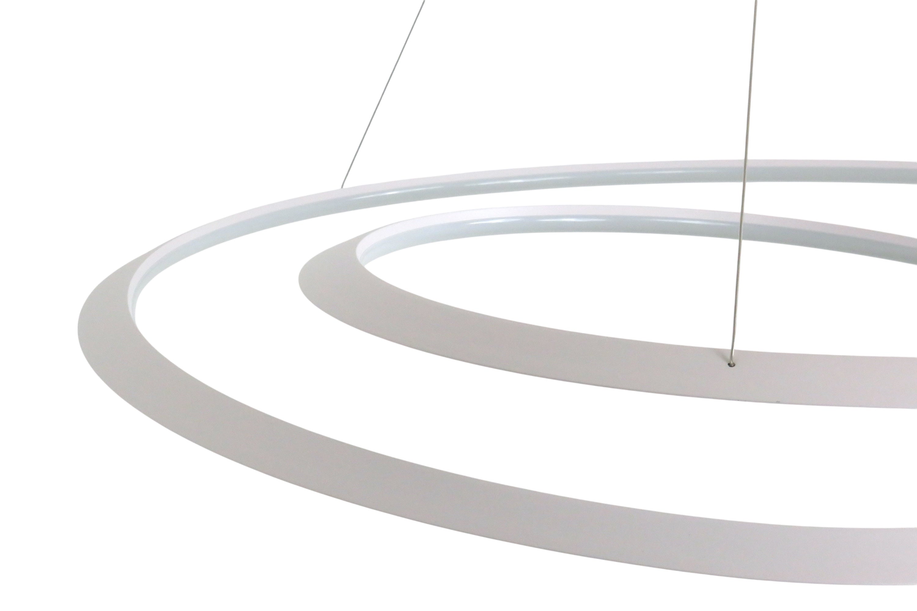 Lampadario LED Spirale Design Moderno Ø100 cm Bianco FULVIA S100 FAVOLUX