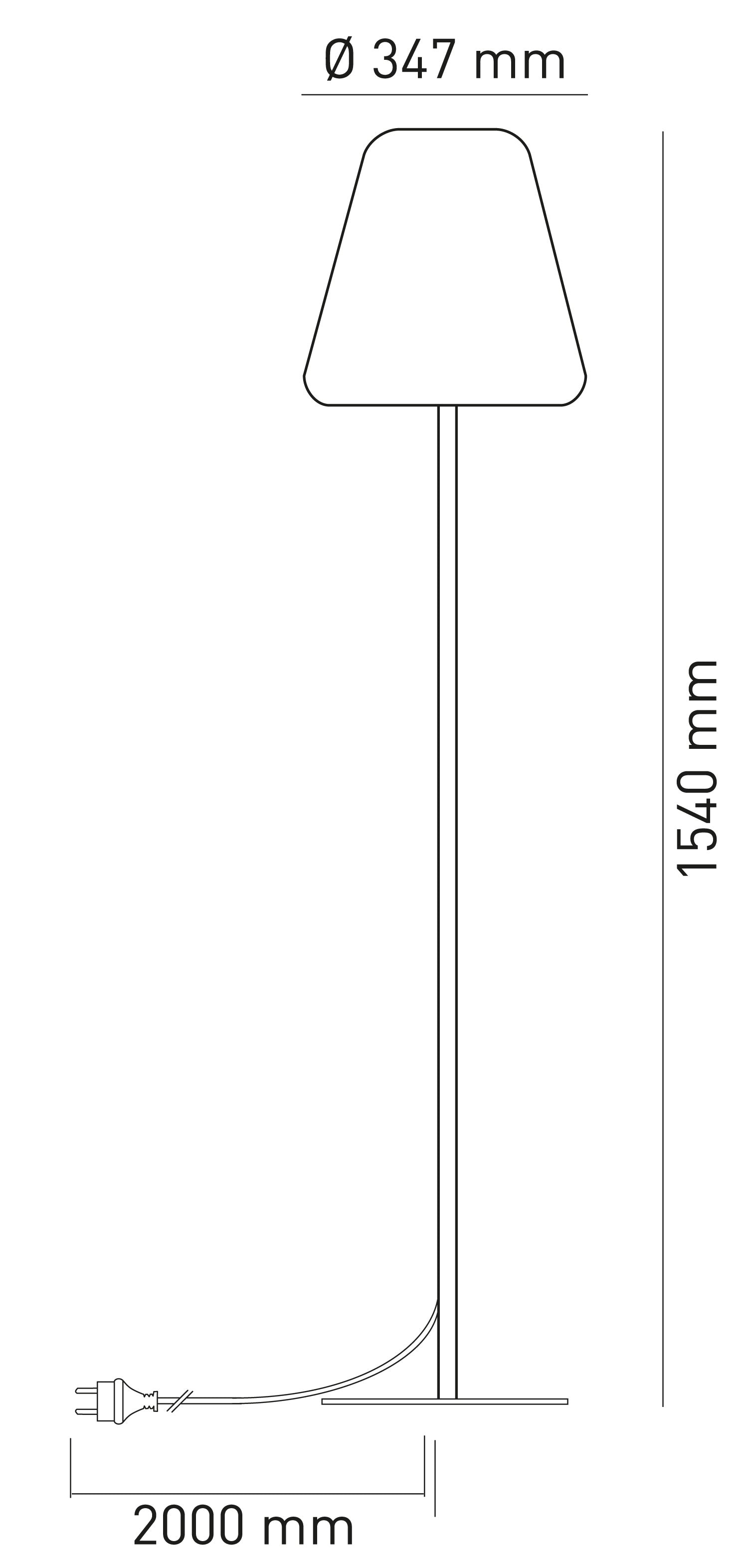 GARDA FLOOR – Lampada da Terra da Esterno Moderna BOT Lighting Botlighitng
