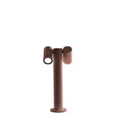 Paletto orientabile Marrone Corten 2xGU10 H45cm GES1112