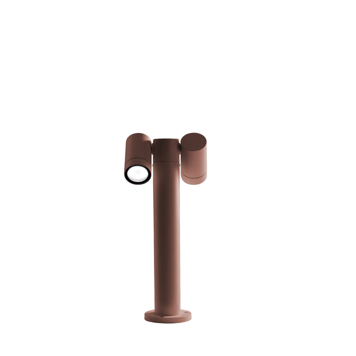 Paletto orientabile Marrone Corten 2xGU10 H45cm GES1112