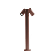 Paletto orientabile Marrone Corten 2xGU10 H70cm GES1113