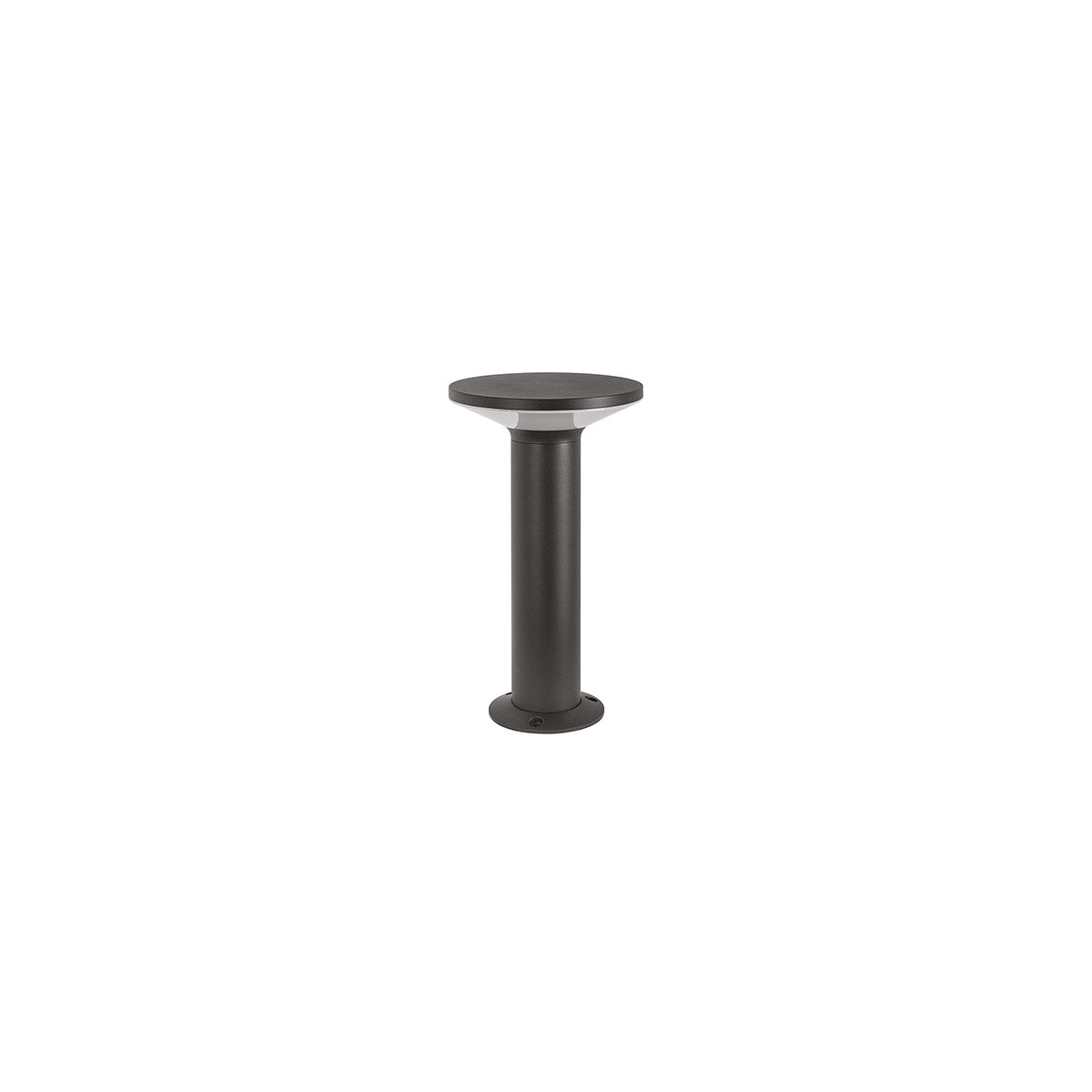 Paletto LED 12W Grigio Antracite 3000K H30cm GES2330C