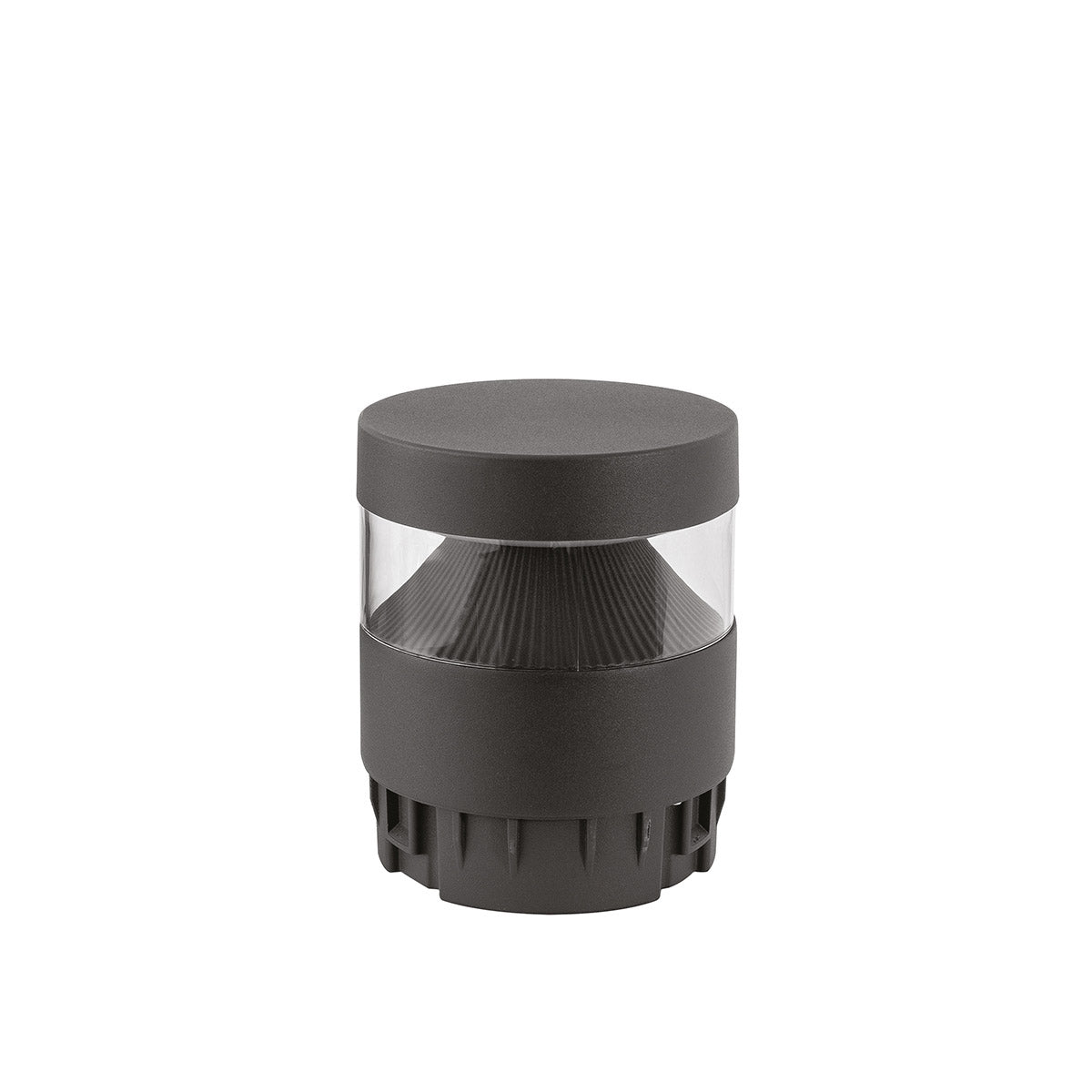 Testa paletto modulare LED Grigio Antracite 360° GES2360