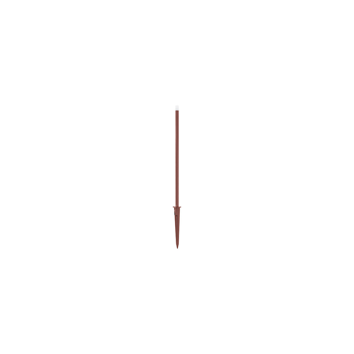 Paletto LED 0,5W con picchetto Marrone Scuro 3000K H30cm GES2411C