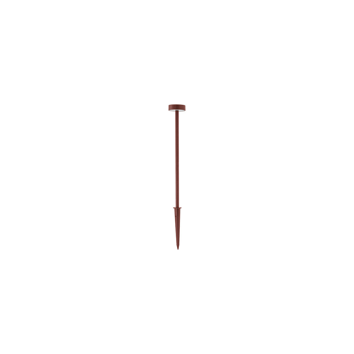 Paletto LED 1,5W con picchetto Marrone Scuro 3000K H30cm GES2421C