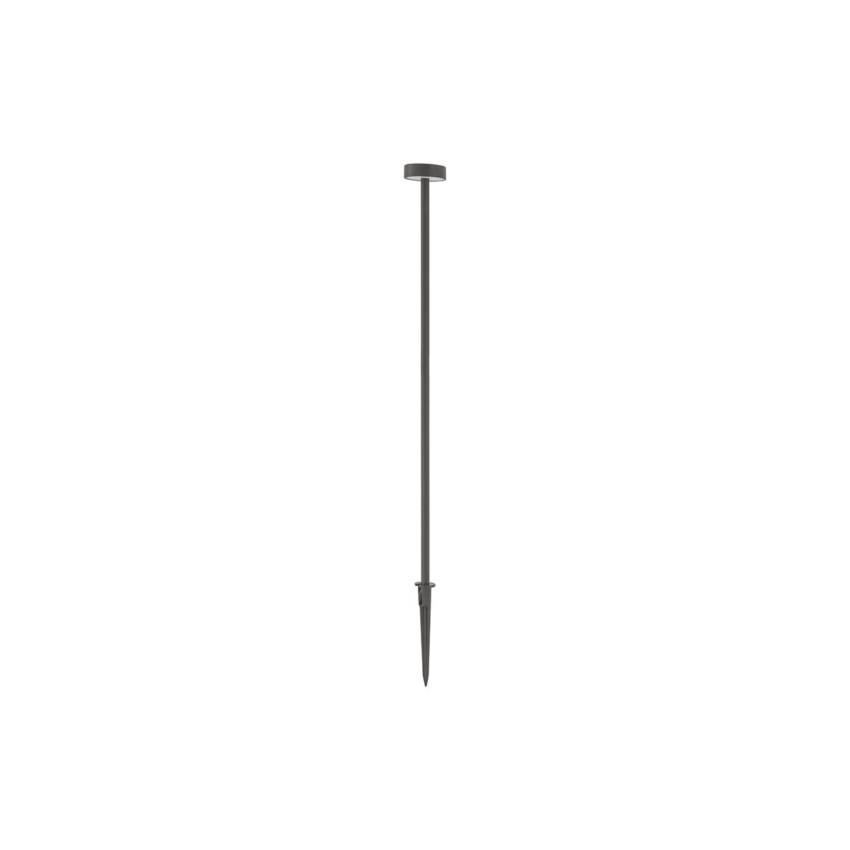 Paletto LED 1,5W con picchetto Grigio Antracite 3000K H50cm GES2422C