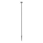 Paletto LED 1,5W con picchetto Grigio Antracite 3000K H80cm GES2424C