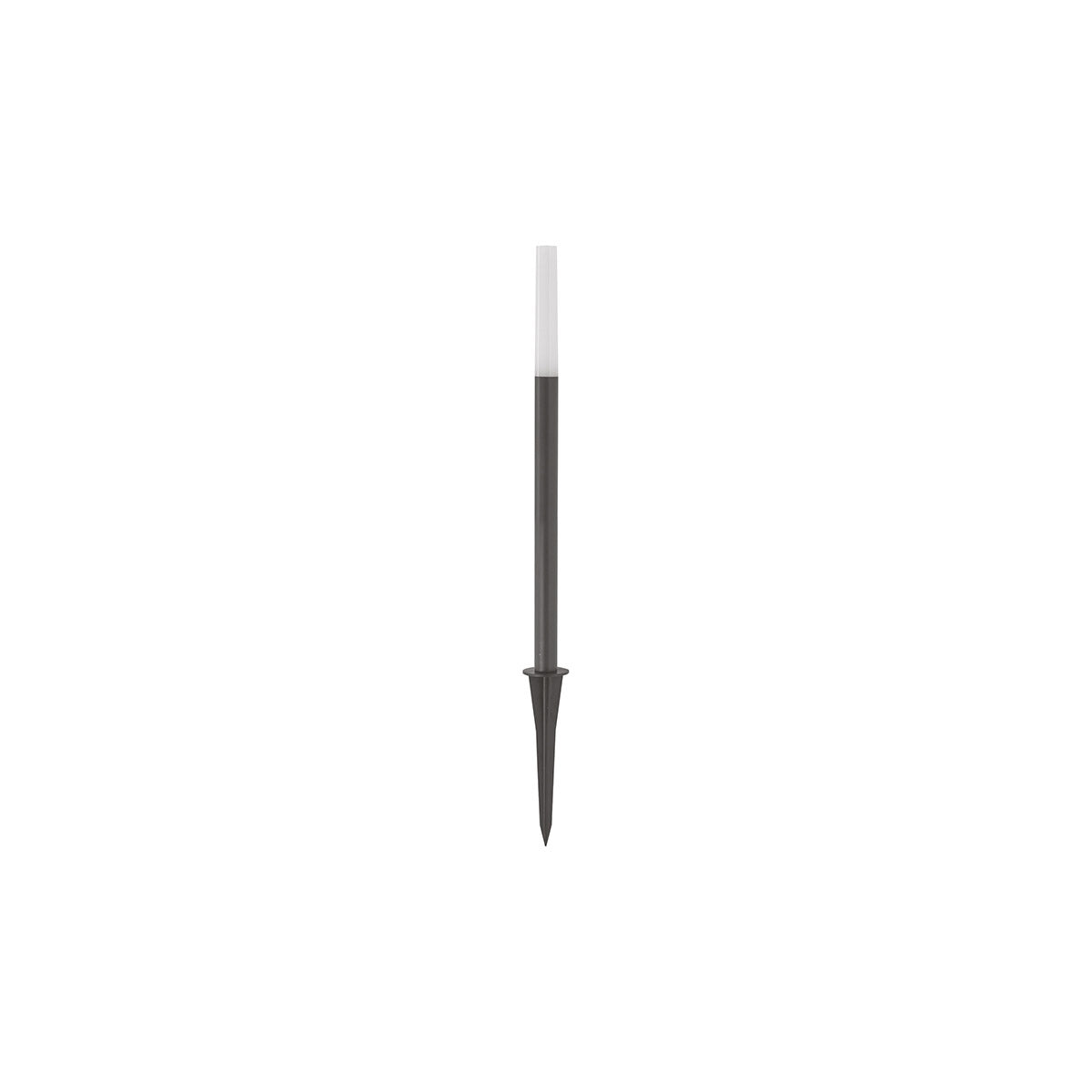 Paletto LED 3W con picchetto Grigio Antracite 3000K H30cm GES2430C