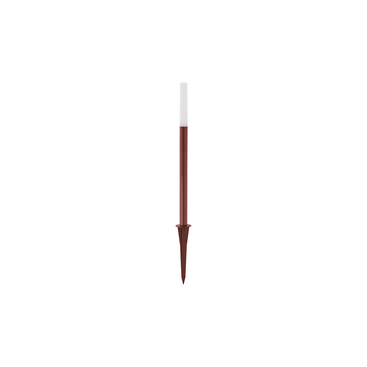 Paletto LED 3W con picchetto Marrone Scuro 3000K H30cm GES2431C