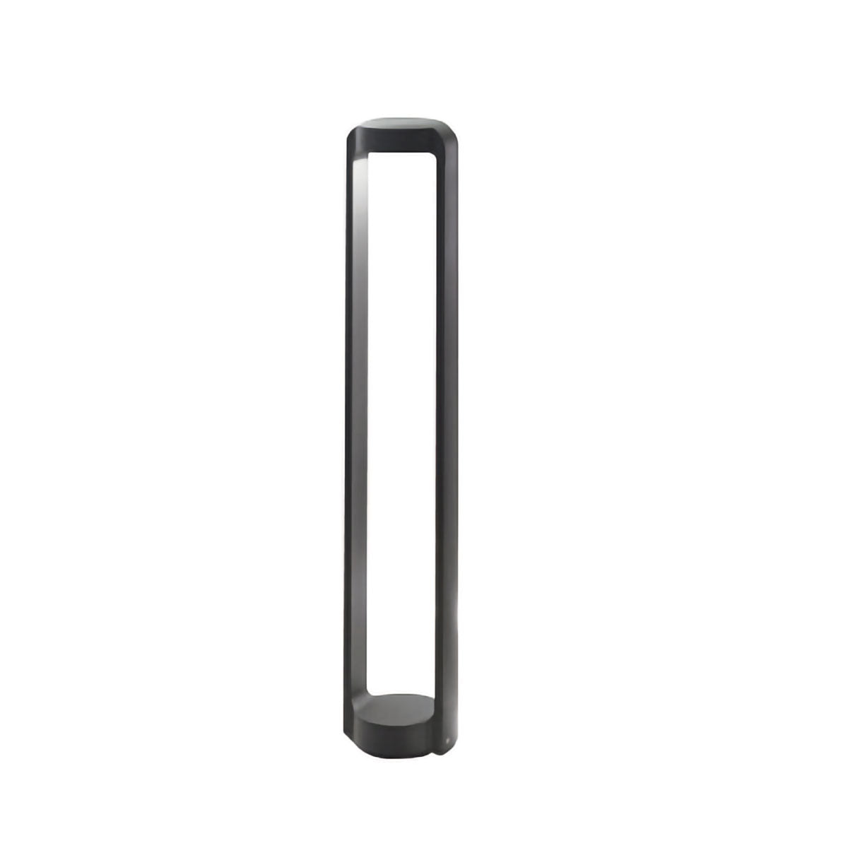 Paletto LED 13W Grigio Antracite 3000K H80cm GES452C