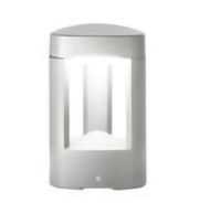 Paletto GX53 Grigio Metallizzato H20cm GES483