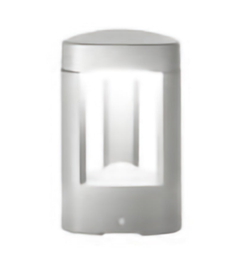 Paletto GX53 Grigio Metallizzato H20cm GES483