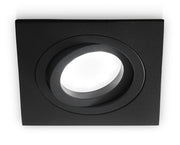 Faretto Incasso Quadrato Orientabile GU10 LED 5 Finiture